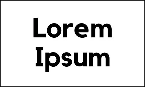 Lorem Ipsum